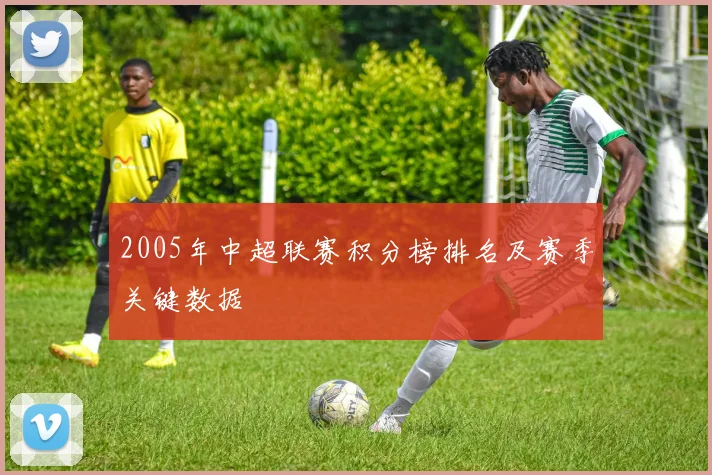 2005年中超联赛积分榜排名及赛季关键数据